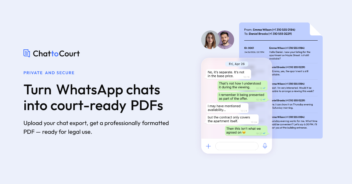Chat To Court